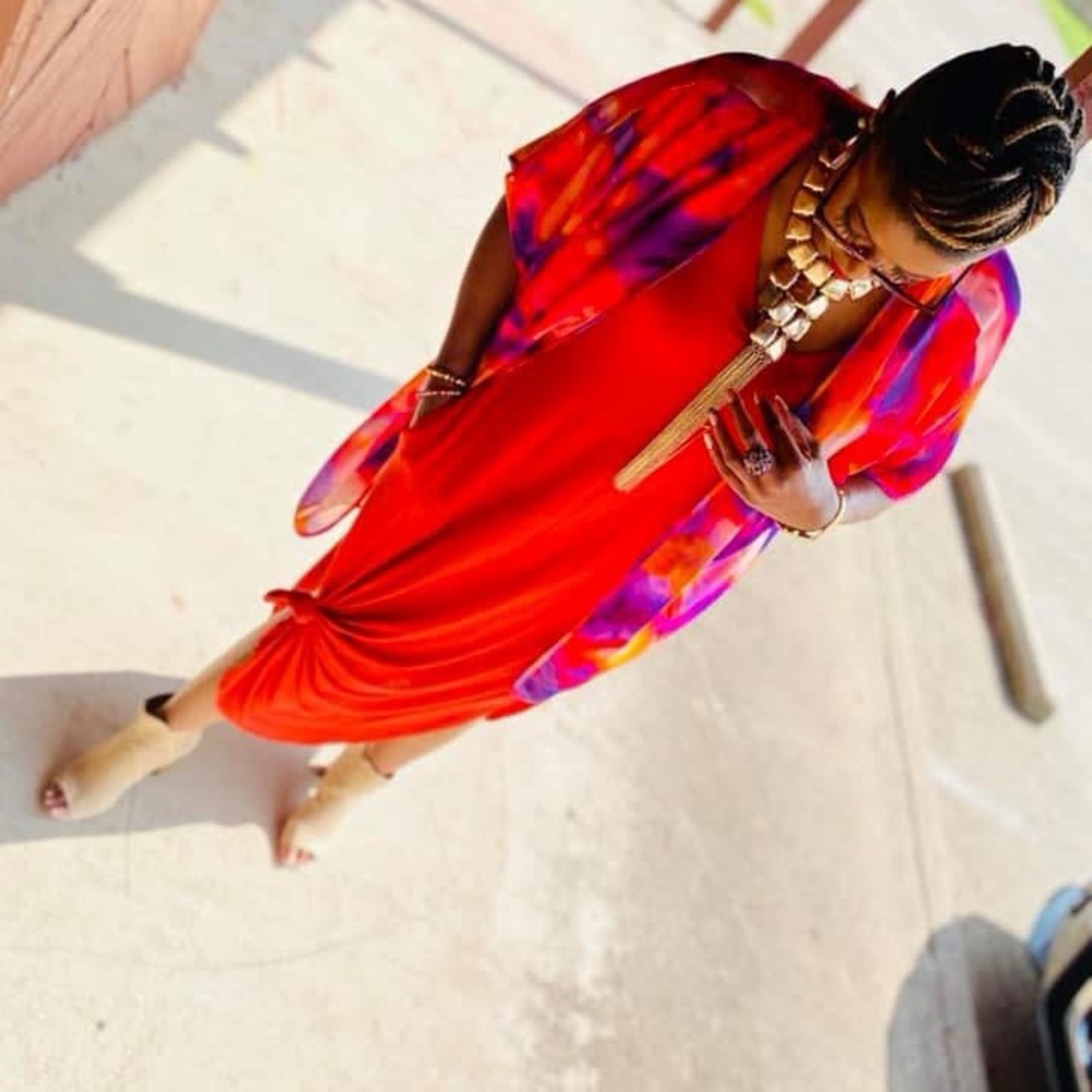 Vibrant Colorful Kimono